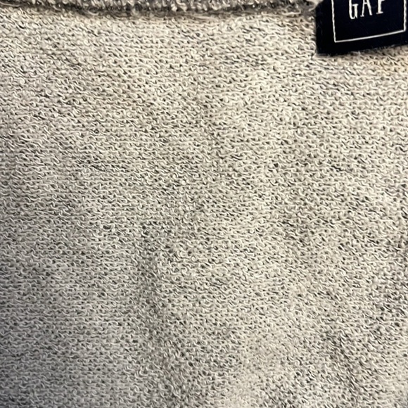 Gap Relaxed Marled Joggers Charcoal Gray  Sweatpants Drawstring Zip Pockets XL - Picture 9 of 13